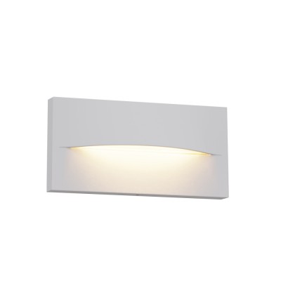 ΑΠΛΙΚΑ LED ΑΛΟΥΜ ΟΡΘ/ΝΙΟ 4W 3000k ΛΕΥΚΟ