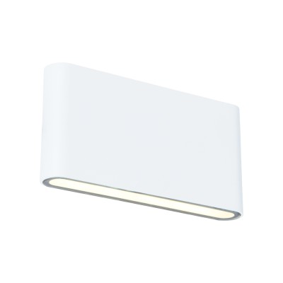 ΑΠΛΙΚΑ LED UP AND DOWN 2Χ6W 3000K SLIM ΛΕΥΚΟ ΑΠΛΙΚΑ LED UP AND DOWN 2Χ6W 3000K SLIM ΛΕΥΚΟ