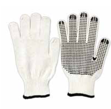 ΓΑΝΤΙΑ ΛΕΥΚΑ No 9 ΒΑΜΒΑΚΕΡΑ ΜΕ ΕΠΙΚΑΛΥΨΗ ΜΑΥΡΗ PVC ΑΚΙΔΩΤΟ (ΠΑΛΑΜΗ+ΔΑΧΤΥΛΑ)