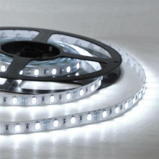 ΛΕΝΤΟΤΑΙΝΙΑ 12V IP65 60leds 14.4W/ΨΥΧΡΟ +ΑΥΤ/ΤΟ 3Μ