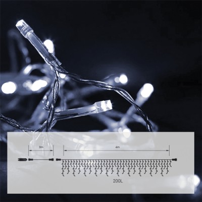 200L LED ΒΡΟΧΗ ΛΕΥΚΟ/ΔΙΑΦΑΝΟ ΕΠΕΚΤΕΙΝΟΜΕΝΗ 4Μ 200L LED ΒΡΟΧΗ ΛΕΥΚΟ/ΔΙΑΦΑΝΟ ΕΠΕΚΤΕΙΝΟΜΕΝΗ 4Μ