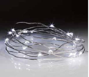 30LEDs ΣΥΡΜΑ ΑΣΗΜΙ/COOL 3μ ΓΙΑ 3ΑΑ ΜΠΑΤΑΡΙΑ 30LEDs ΣΥΡΜΑ ΑΣΗΜΙ/COOL 3μ ΓΙΑ 3ΑΑ ΜΠΑΤΑΡΙΑ