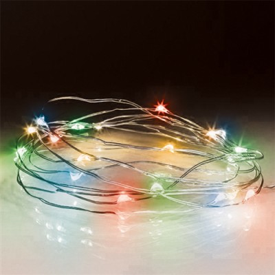 30LEDs ΣΥΡΜΑ ΑΣΗΜΙ/MULTI  3μ ΓΙΑ 3ΑΑ ΜΠΑΤΑΡΙΑ 30LEDs ΣΥΡΜΑ ΑΣΗΜΙ/MULTI  3μ ΓΙΑ 3ΑΑ ΜΠΑΤΑΡΙΑ