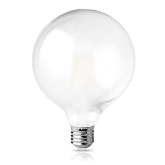 LED FILAMENT ΓΛΟΜΠΟΣ E27 ΜΑΤ 12W 2800k 840L ΛΑΜΠΑ Φ125