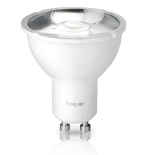 LED GU10 12` 6W 4000k 480L ΛΑΜΠΑ DIM