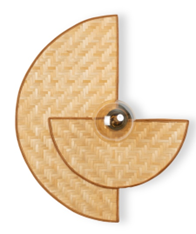 ΑΠΛΙΚΑ BAMBOO NATURAL Ε27 (Φ 60 Φ 50 H1)