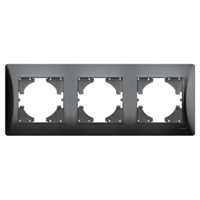 ΠΛΑΙΣΙΟ ΤΡΙΠΛΟ ΟΡΙΖΟΝΤΙΟ ΜΑΥΡΟ Hseries ΠΛΑΙΣΙΟ ΤΡΙΠΛΟ ΟΡΙΖΟΝΤΙΟ ΜΑΥΡΟ Hseries