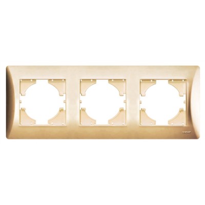 ΠΛΑΙΣΙΟ ΤΡΙΠΛΟ ΟΡΙΖΟΝΤΙΟ ΧΡΥΣΟ ΜΑΤ Hseries ΠΛΑΙΣΙΟ ΤΡΙΠΛΟ ΟΡΙΖΟΝΤΙΟ ΧΡΥΣΟ ΜΑΤ Hseries