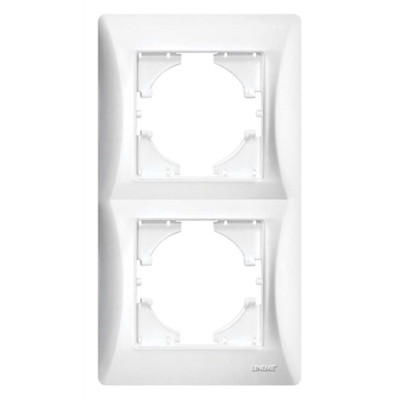 ΠΛΑΙΣΙΟ ΔΙΠΛΟ ΚΑΘΕΤΟ ΛΕΥΚΟ Hseries ΠΛΑΙΣΙΟ ΔΙΠΛΟ ΚΑΘΕΤΟ ΛΕΥΚΟ Hseries