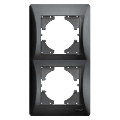 ΠΛΑΙΣΙΟ ΔΙΠΛΟ ΚΑΘΕΤΟ ΜΑΥΡΟ Hseries ΠΛΑΙΣΙΟ ΔΙΠΛΟ ΚΑΘΕΤΟ ΜΑΥΡΟ Hseries