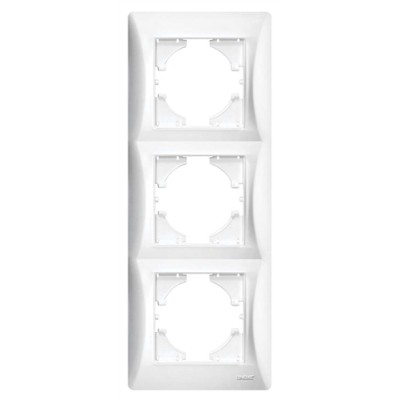 ΠΛΑΙΣΙΟ ΤΡΙΠΛΟ ΚΑΘΕΤΟ  ΛΕΥΚΟ Hseries ΠΛΑΙΣΙΟ ΤΡΙΠΛΟ ΚΑΘΕΤΟ  ΛΕΥΚΟ Hseries