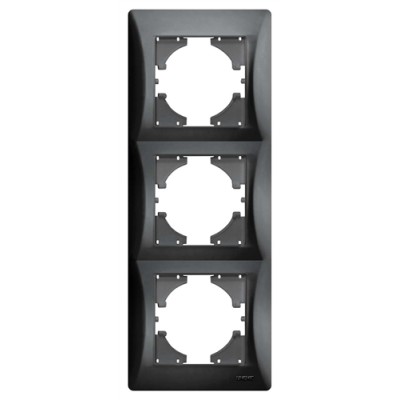 ΠΛΑΙΣΙΟ ΤΡΙΠΛΟ ΚΑΘΕΤΟ ΜΑΥΡΟ Hseries ΠΛΑΙΣΙΟ ΤΡΙΠΛΟ ΚΑΘΕΤΟ ΜΑΥΡΟ Hseries