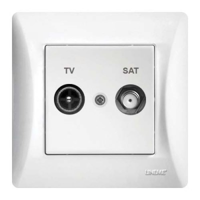 ΠΡΙΖΑ TV-SAT ΔΙΕΛΕΥΣΕΩΣ ΛΕΥΚΟ serie H ΠΡΙΖΑ TV-SAT ΔΙΕΛΕΥΣΕΩΣ ΛΕΥΚΟ serie H