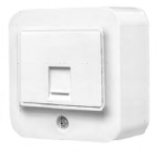 ΕΞΩΤΕΡΙΚΗ ΠΡΙΖΑ ΤΗΛΕΦΩΝΟΥ RJ11 ΛΕΥΚΟ Hseries ΕΞΩΤΕΡΙΚΗ ΠΡΙΖΑ ΤΗΛΕΦΩΝΟΥ RJ11 ΛΕΥΚΟ Hseries