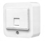 ΕΞΩΤΕΡΙΚΗ ΠΡΙΖΑ DATA RJ45 ΛΕΥΚΟ Hseries ΕΞΩΤΕΡΙΚΗ ΠΡΙΖΑ DATA RJ45 ΛΕΥΚΟ Hseries