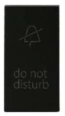 ΠΛΑΙΚΙΔΙΟ do not disturb ΜΑΥΡΟ ΙΝΟ