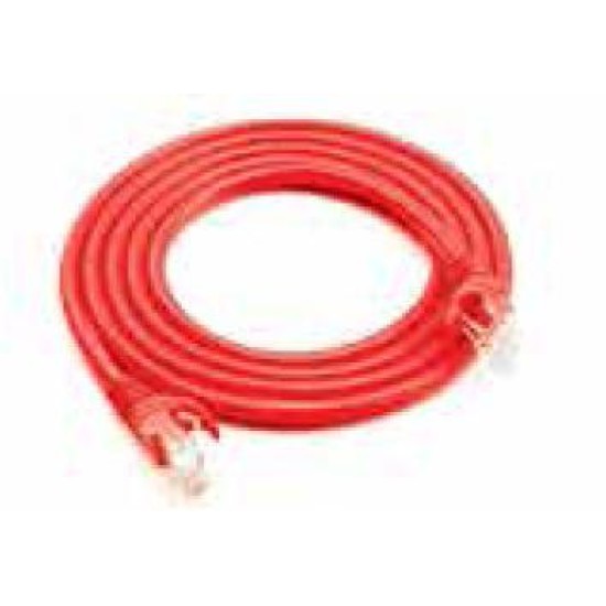 PATCH CORD UTP cat6 5m ΚΟΚΚΙΝΟ