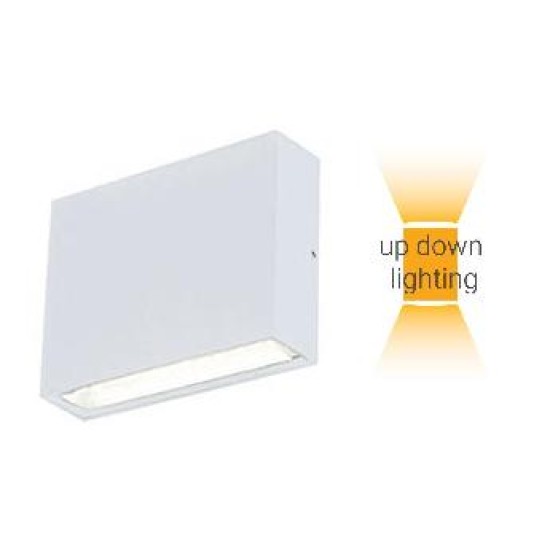 ΑΠΛΙΚΑ LED 6W 3000k ΛΕΥΚΟ