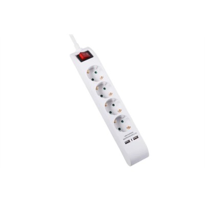 ΠΟΛΥΠΡΙΖΟ 4Θ+2USB(2.1A)+ΔΙΑΚΟΠΤΗ+ΚΑΛ3Χ1.5 1.5Μ ΠΟΛΥΠΡΙΖΟ 4Θ+2USB(2.1A)+ΔΙΑΚΟΠΤΗ+ΚΑΛ3Χ1.5 1.5Μ