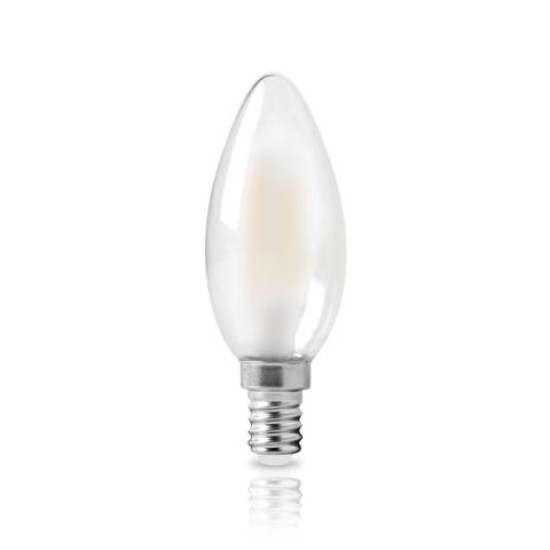 ΛΑΜΠΑ LED FILAMENT dim KEPI E14 ΜΑΤ 6W 2800k 520L