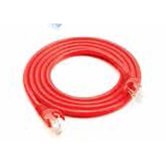 PATCH CORD UTP cat6 3m ΚΟΚΚΙΝΟ