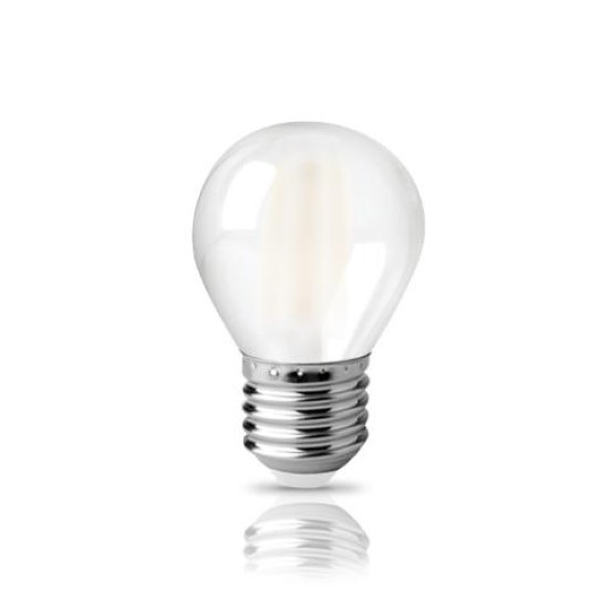 LED FILAMENT ΣΦΑΙΡΙΚΟ E27 ΜΑΤ 6W 4000k 520L ΛΑΜΠΑ